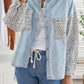 Leopard Denim Shacket