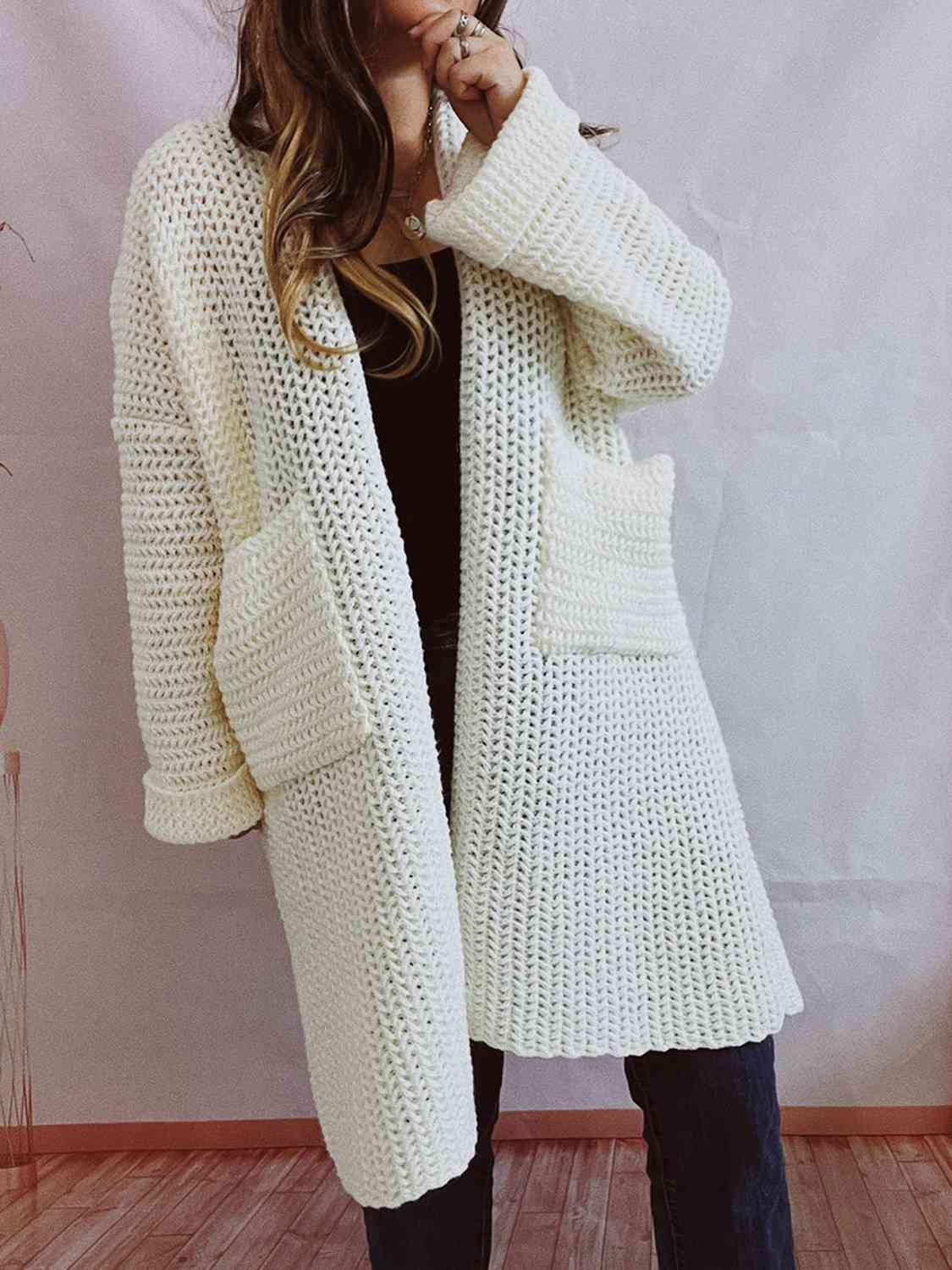 Chunky Open Front Cardi