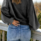 Lantern Sleeve Sweatshirt