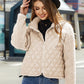 Zip-Up Raglan Sleeve Jacket