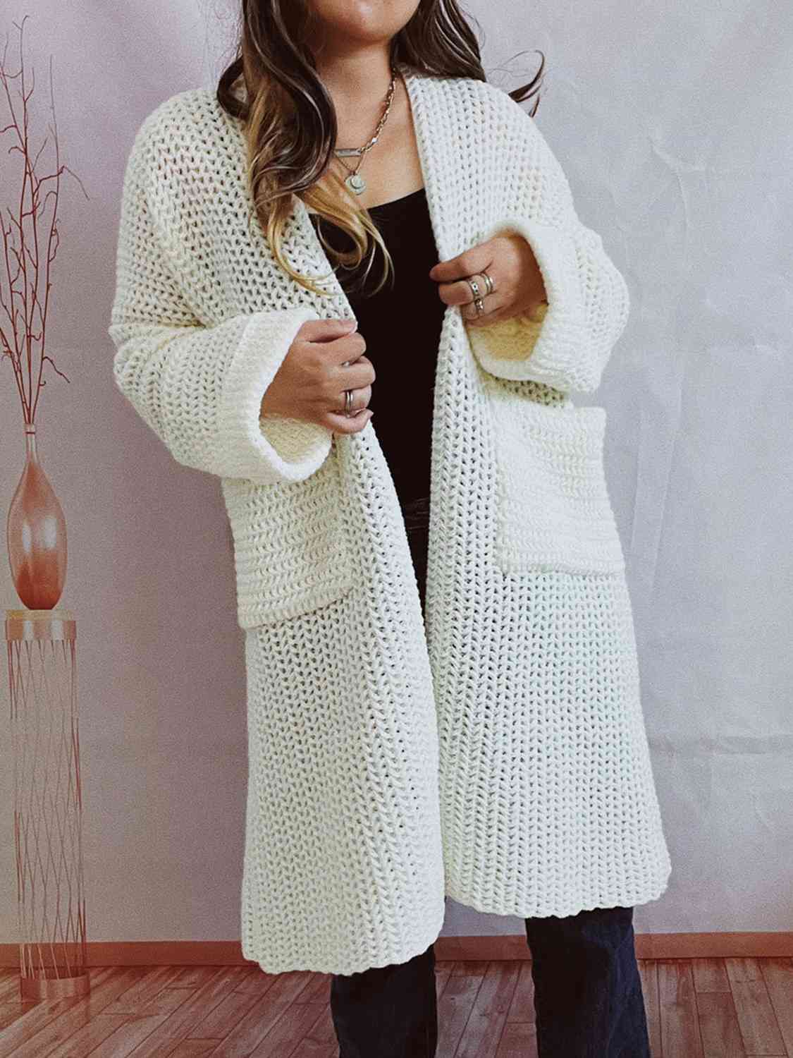 Chunky Open Front Cardi