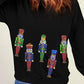 Nutcracker Sequin Long Sleeve Sweatshirt