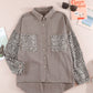 Leopard Denim Shacket