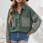Leopard Denim Shacket