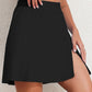 Black Skort With Split